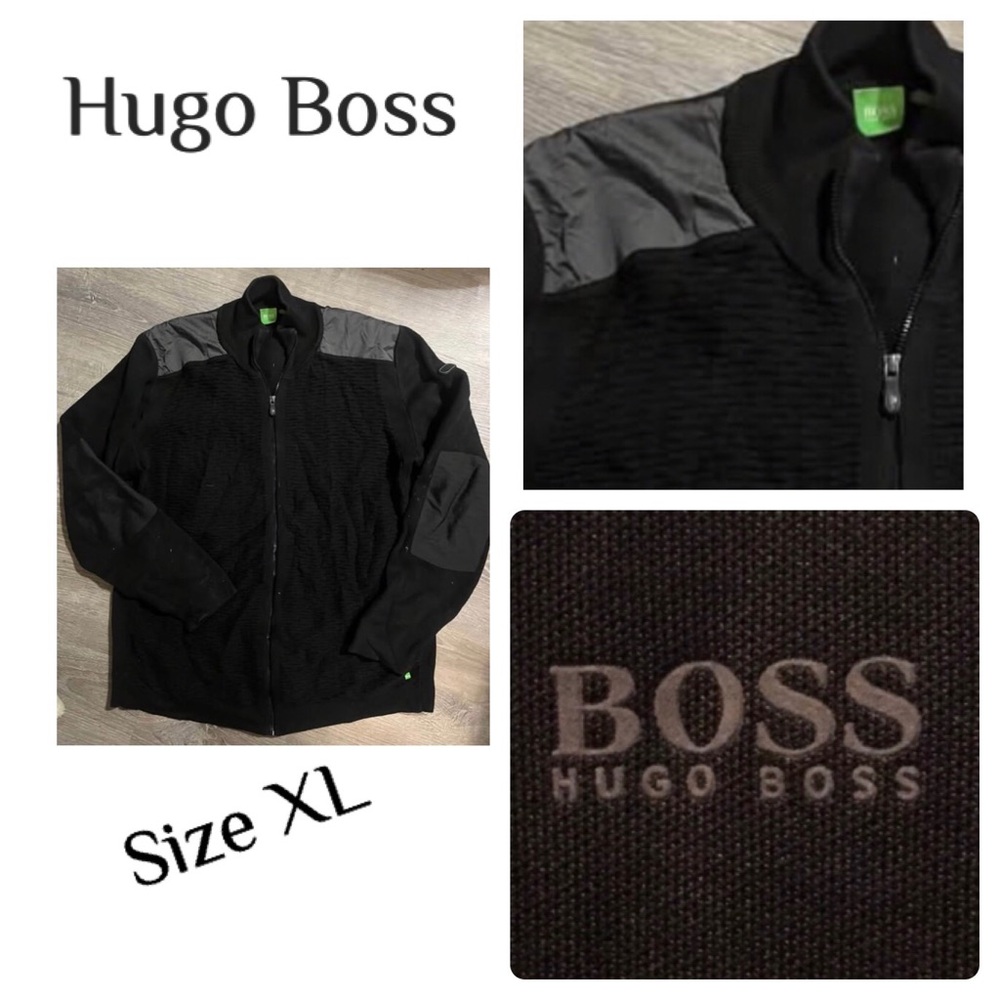 Hugo Boss Black SweaterJacket XL